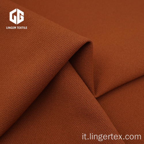 Tessuto in twill lavorato a maglia T / C 65/35 per indumento